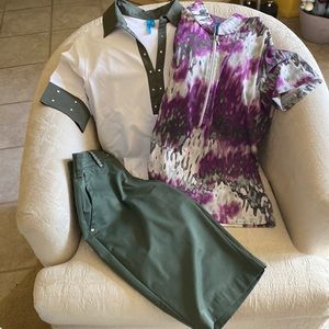 GG Blue 3 piece golf outfit